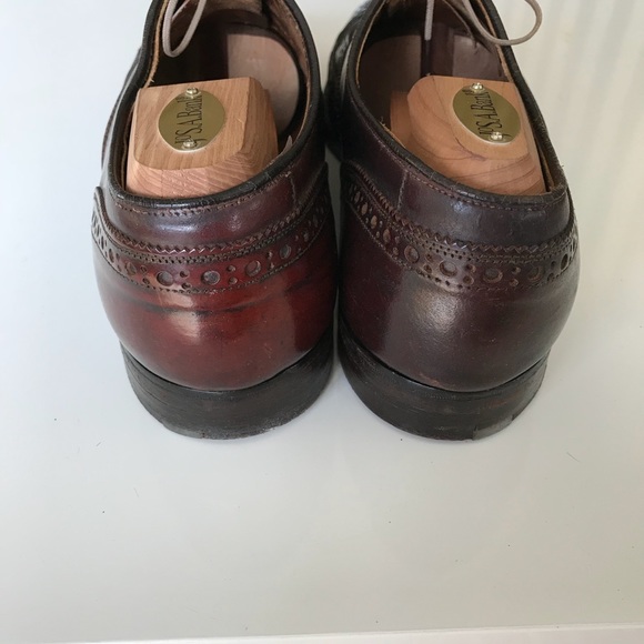 Shell Cordovan Brooks Brothers Wingtip England 10 - Picture 5 of 8